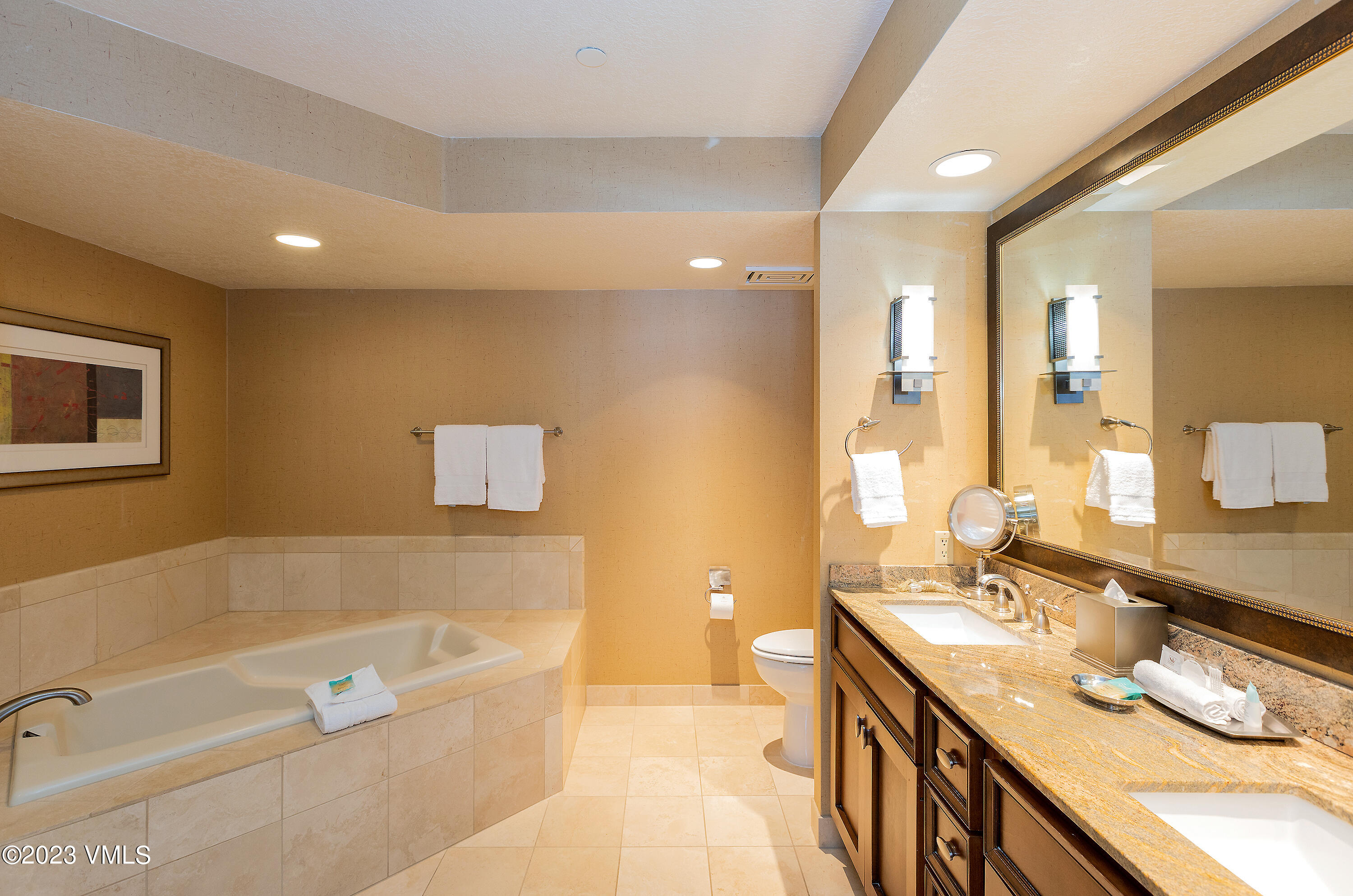 210 Offerson Road, Unit 107 WEEK 5 Beaver Creek, CO 81620 - Photo 11 of 27 a spacious bathroom with a tub sink and mirror