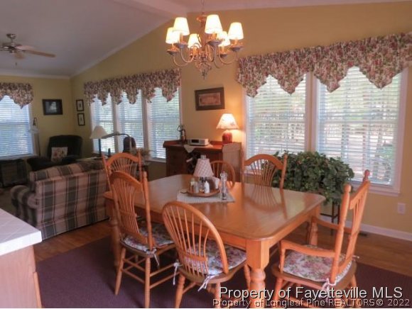 293 Ridge View Drive Cameron, NC 28326 - Photo 9 of 25 a view of a dining room with furniture window and outside view