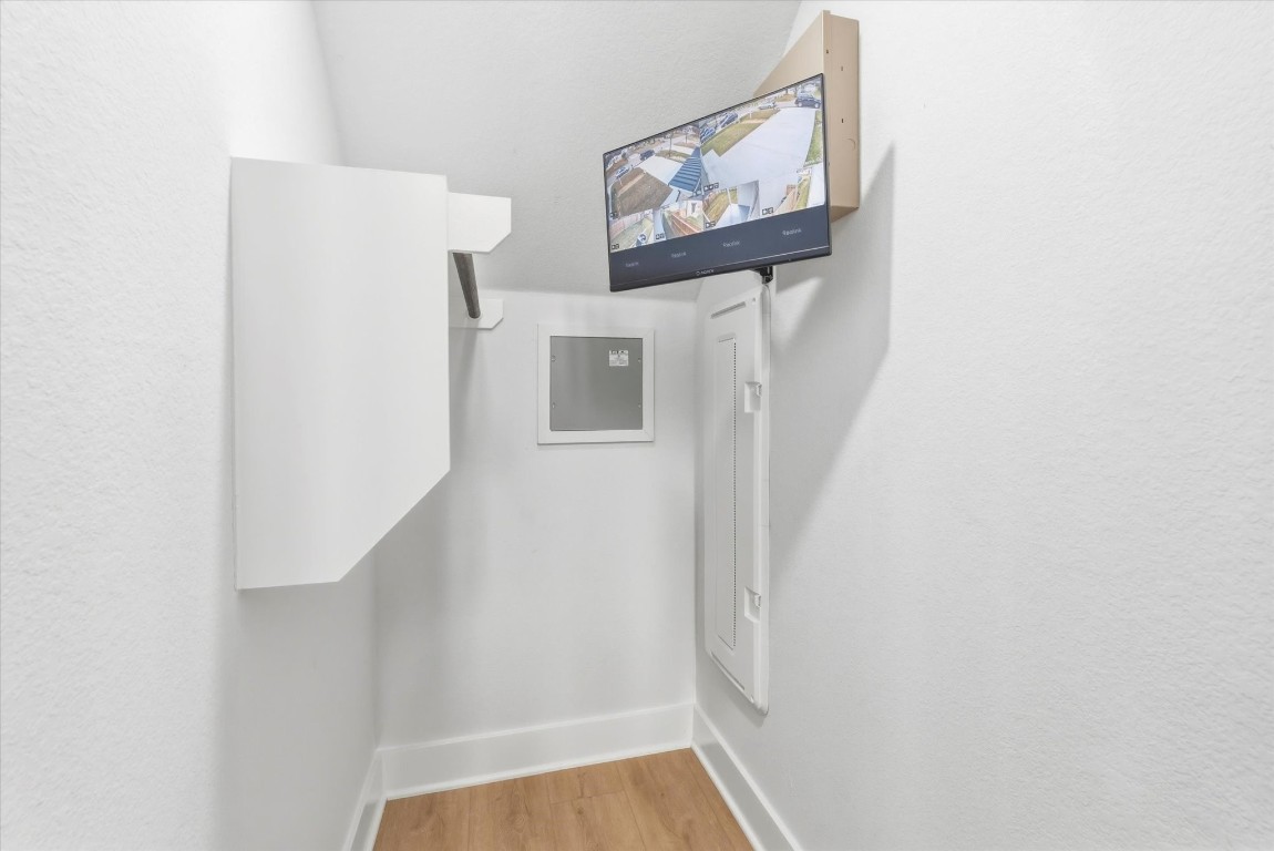 11626 Flintlock Road La Porte, TX 77571 - Photo 14 of 26 a view of walk in closet with clothes