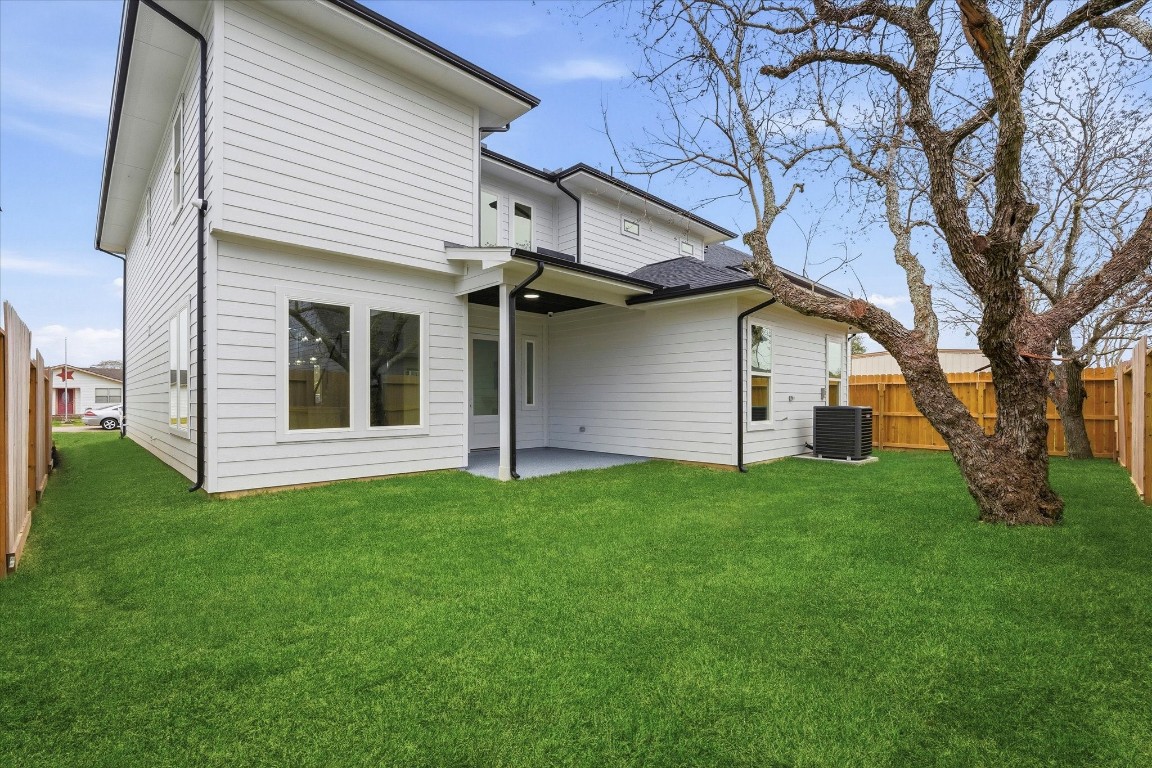 11626 Flintlock Road La Porte, TX 77571 - Photo 22 of 26 a view of a house with a yard