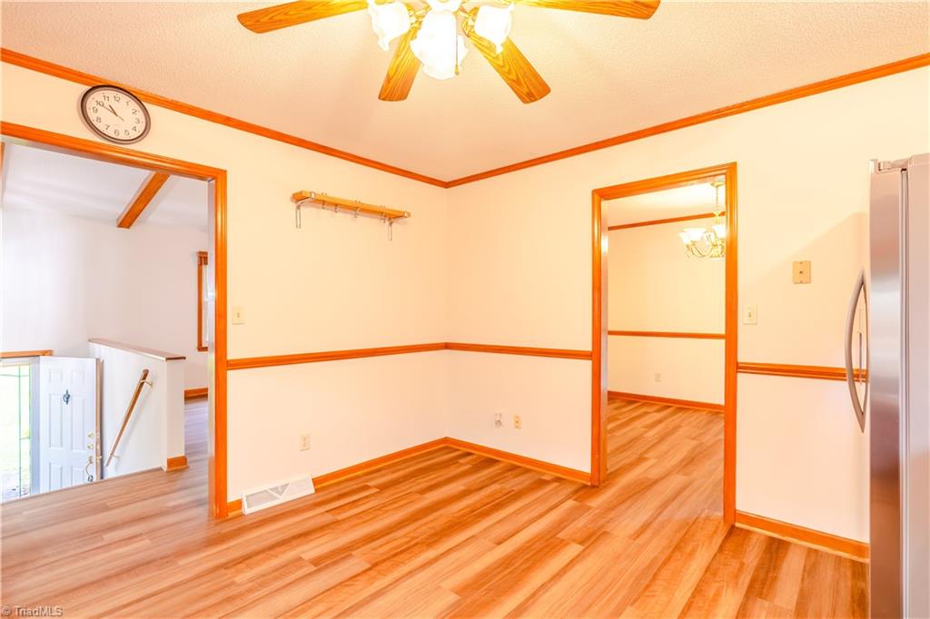 163 Ruth Court Winston-Salem, NC 27127 - Photo 23 of 46 Kitc to entry stairs