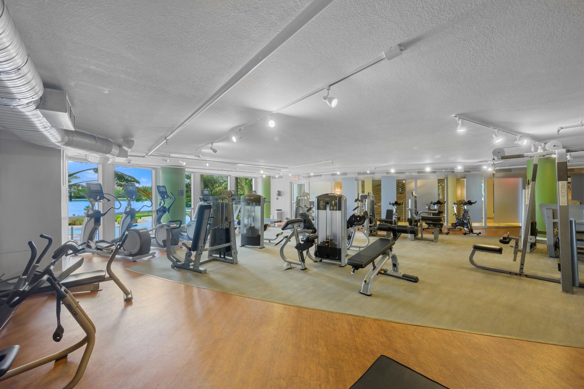 2641 North Flamingo Road, Unit 2108N Sunrise, FL 33323 - Photo 16 of 52 a view of a room with gym equipment