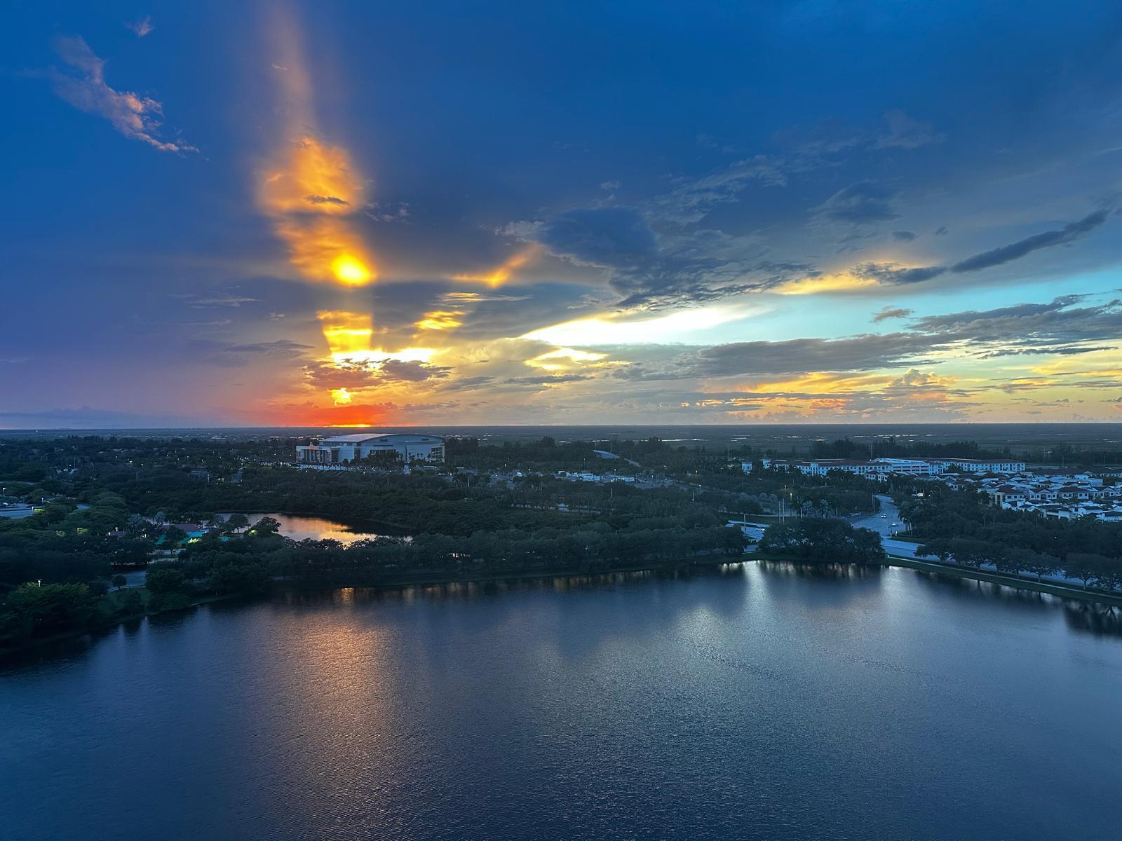 2641 North Flamingo Road, Unit 2108N Sunrise, FL 33323 - Photo 43 of 52 a view of city and lake