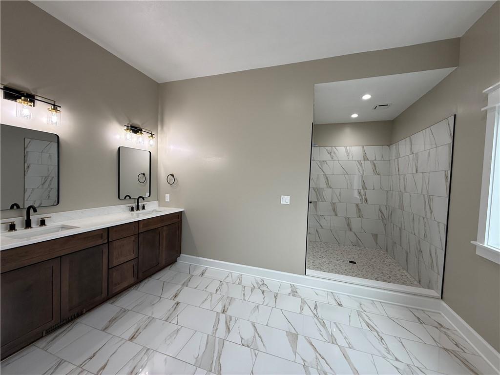136 Huckleberry Road Indiana, PA 15701 - Photo 27 of 39 Ceramic Tile Flooring & Spacious Walkin Shower