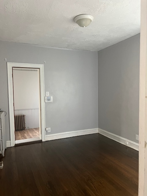 9735 South Michigan Avenue, Unit 1 Chicago, IL 60628 - Photo 12 of 17 an empty room with wooden floor and door
