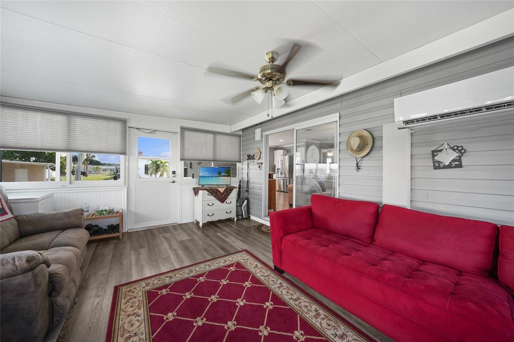 14 North Cardinal, Unit B14 Punta Gorda, FL 33950 - Photo 12 of 40 a living room with furniture and kitchen view