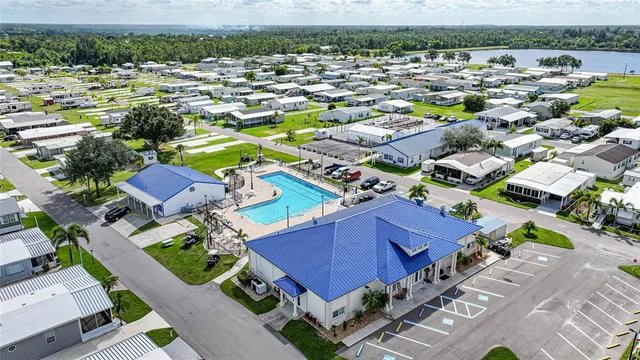 a view of a city with an ocean