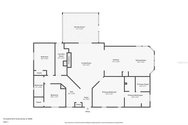 $259,000 | 14 North Cardinal, Unit B14, Punta Gorda, FL 33950
