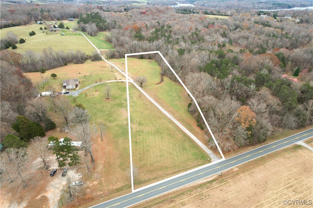 Tbd Green Bay Road Rice, VA 23966 - Photo 4 of 9 Birds eye view of property featuring a rural view