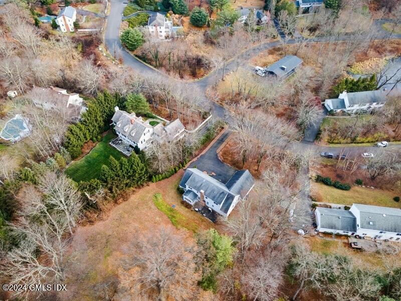 11 Roberta Lane Greenwich, CT 06830 - Photo 21 of 26 an aerial view of residential house with outdoor space