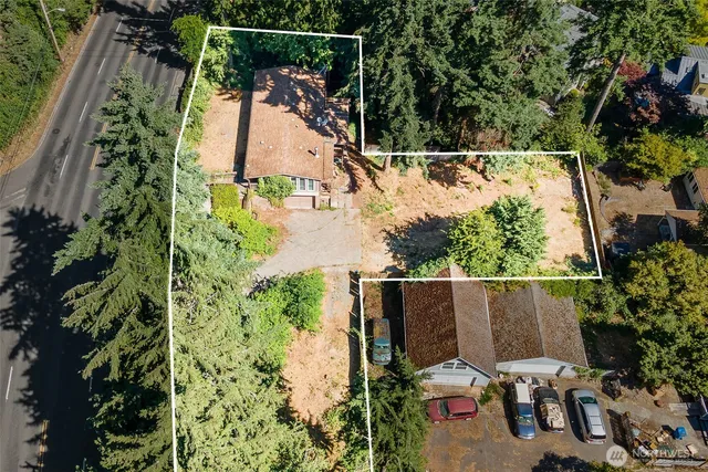 an outdoor view with sitting space and garden