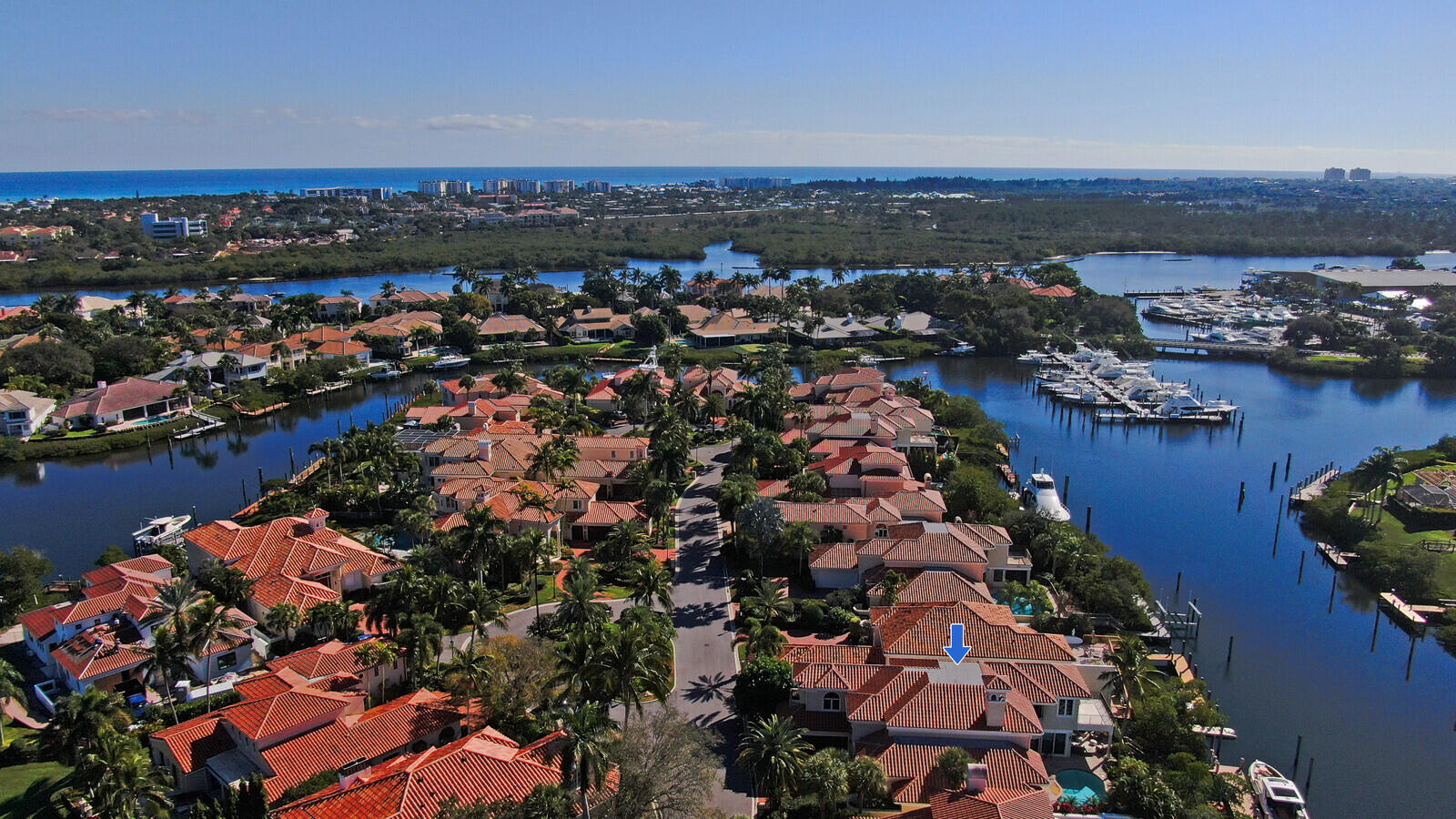 3370 Bridgegate Drive Jupiter, FL 33477 - Photo 2 of 55 an aerial view of multiple house