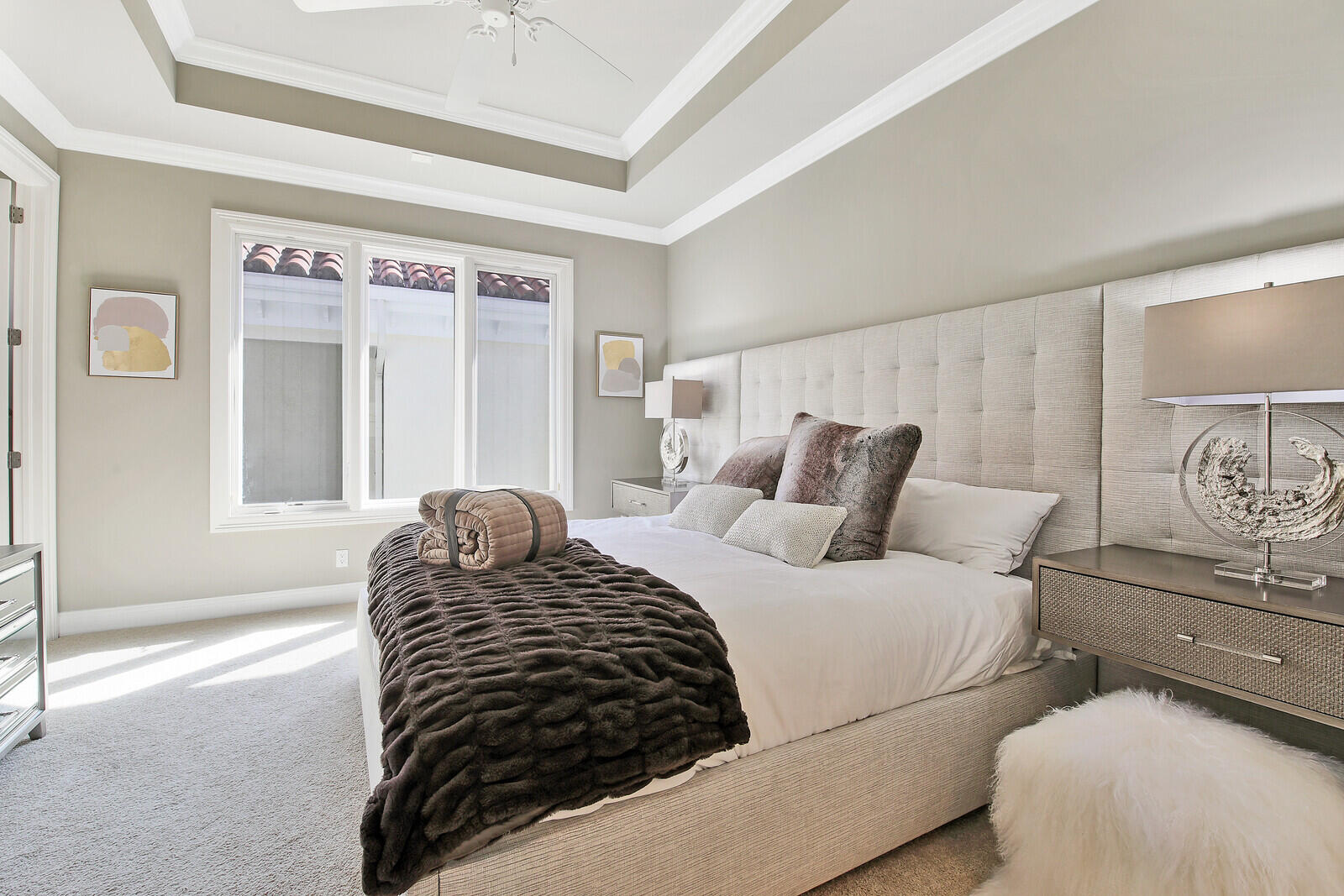 3370 Bridgegate Drive Jupiter, FL 33477 - Photo 27 of 55 a bedroom with a bed and a window