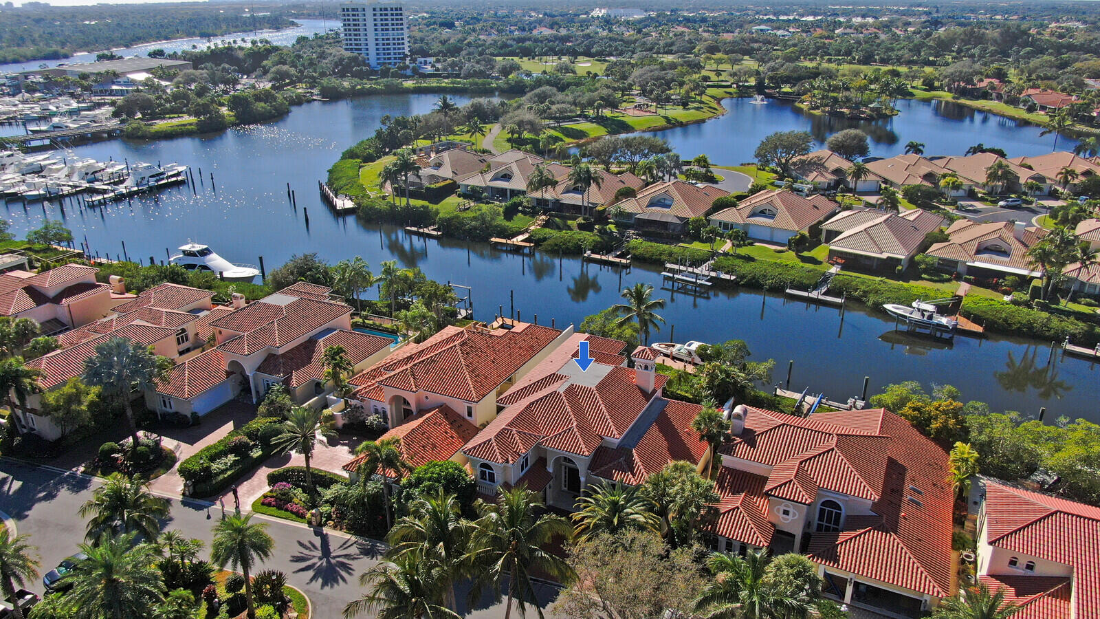 3370 Bridgegate Drive Jupiter, FL 33477 - Photo 47 of 55 54_Aerial2_mls