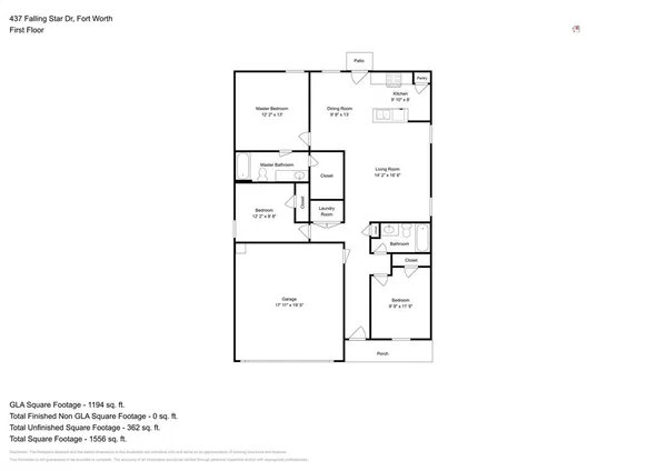 $2,000 | 437 Falling Star Drive, Fort Worth, TX 76052