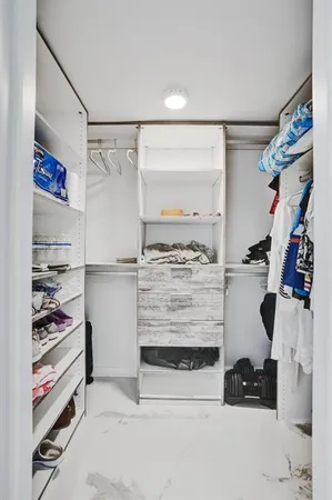 a view of walk in closet