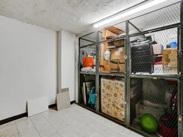 a park with glass top table and chairs