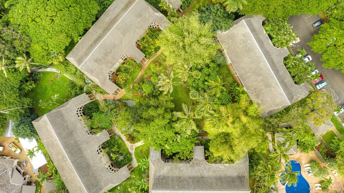 2721 Poipu Road, Unit 420 Koloa, HI 96756 - Photo 26 of 26 a view of a garden with plants