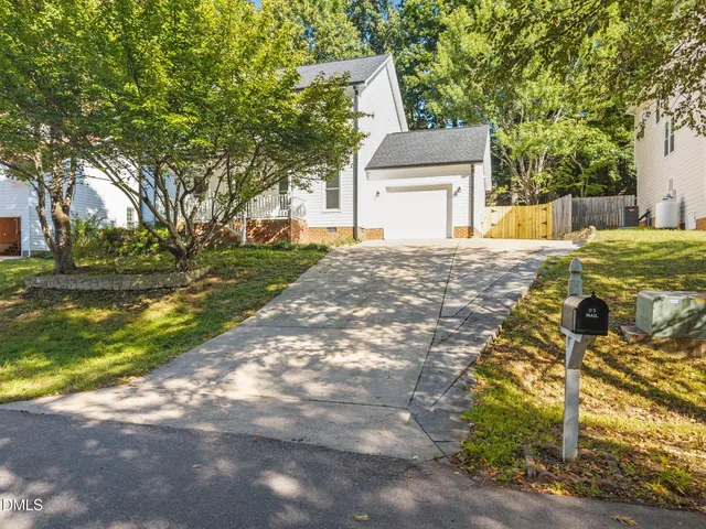 a view of house with outdoor space