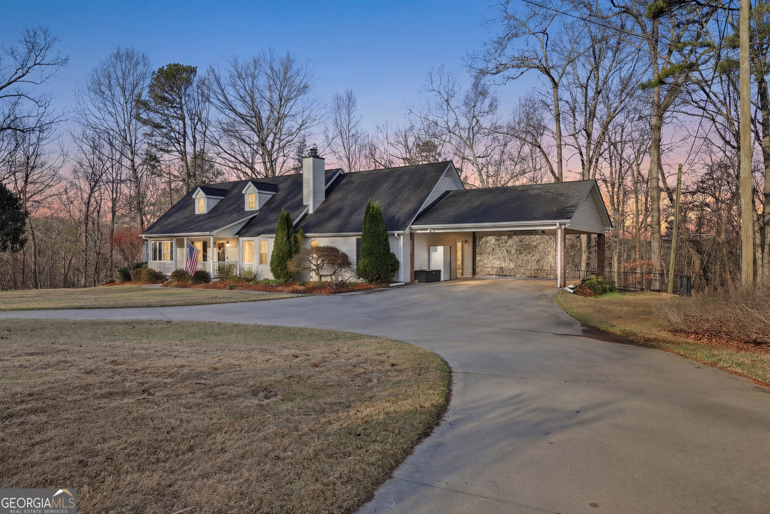 81 McMurray Road Toccoa, GA 30577 - Photo 1 of 50 a front view of a house with a yard and garage