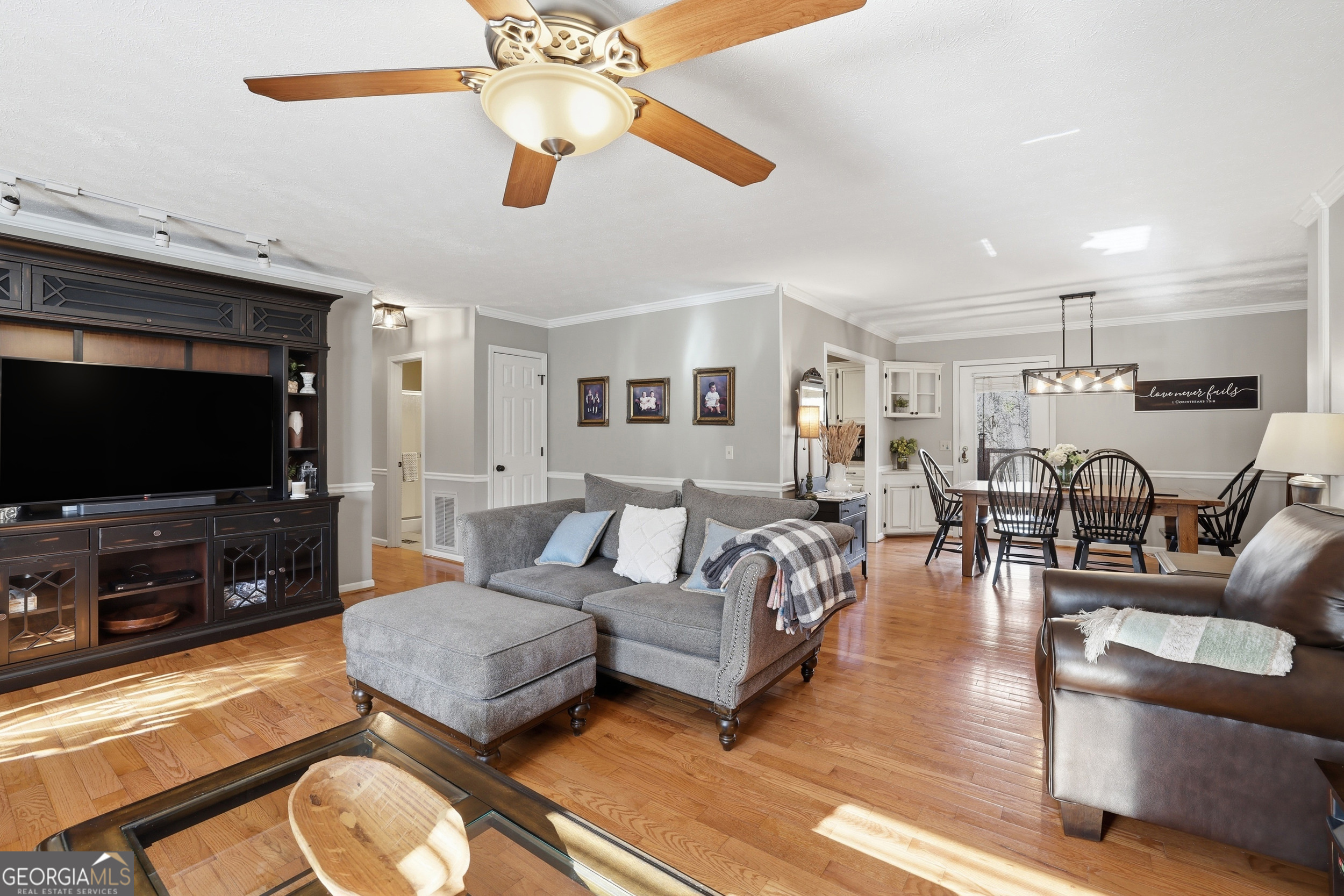 81 McMurray Road Toccoa, GA 30577 - Photo 14 of 50 a living room with furniture and a flat screen tv