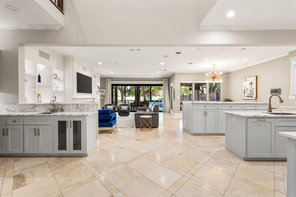 1904 MacGregor Drive Plano, TX 75093 - Photo 8 of 38 View of Den and Kitchen