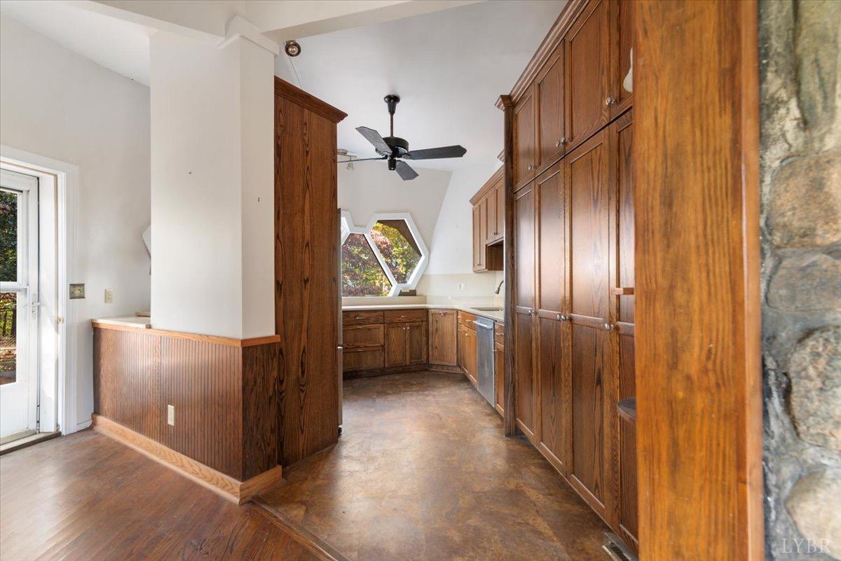 1052 Sardis Road Amherst, VA 24521 - Photo 15 of 46 a view of a hallway with wooden floor