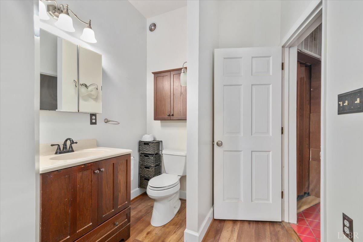 1052 Sardis Road Amherst, VA 24521 - Photo 23 of 46 a bathroom with a sink toilet and shower