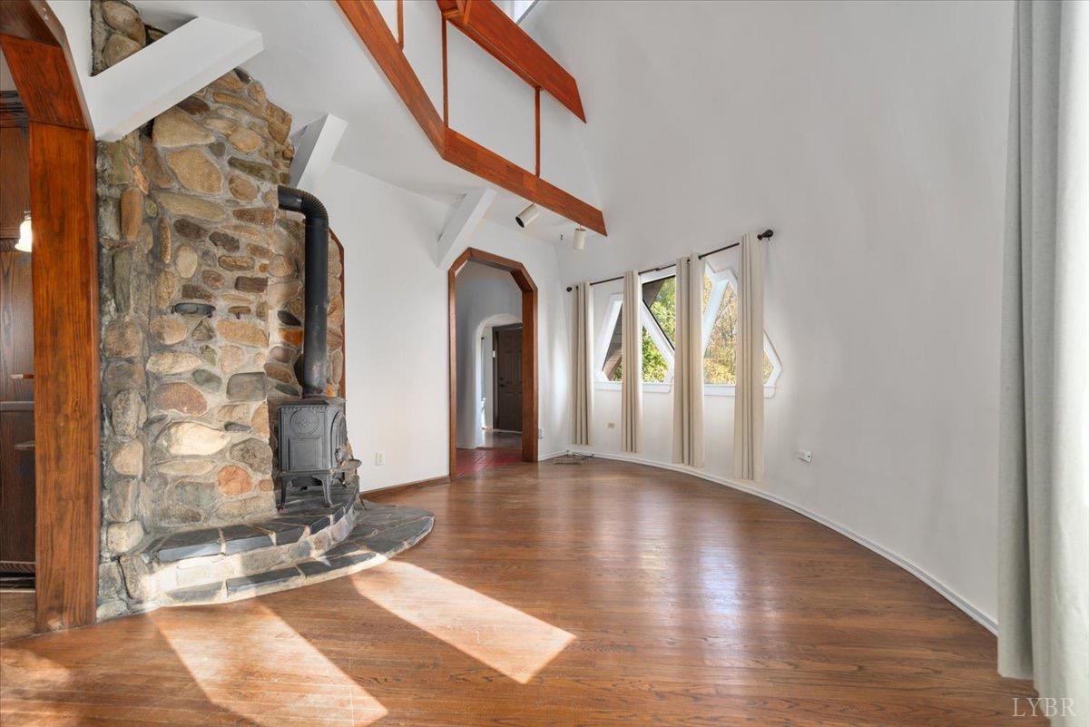 1052 Sardis Road Amherst, VA 24521 - Photo 10 of 46 a view of an entryway with wooden floor
