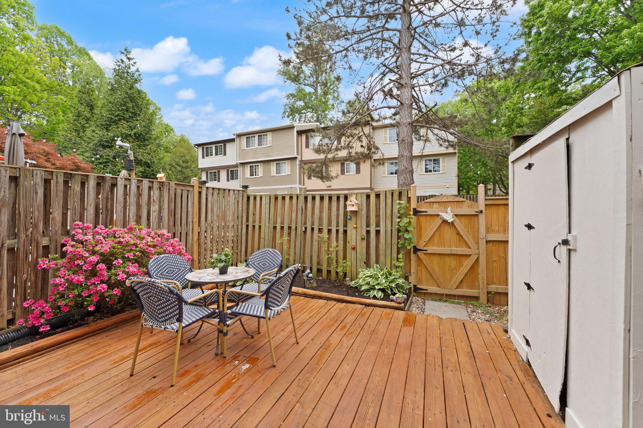 1617 Sierra Woods Drive Reston, VA 20194 - Photo 35 of 39 a view of a chairs on the deck