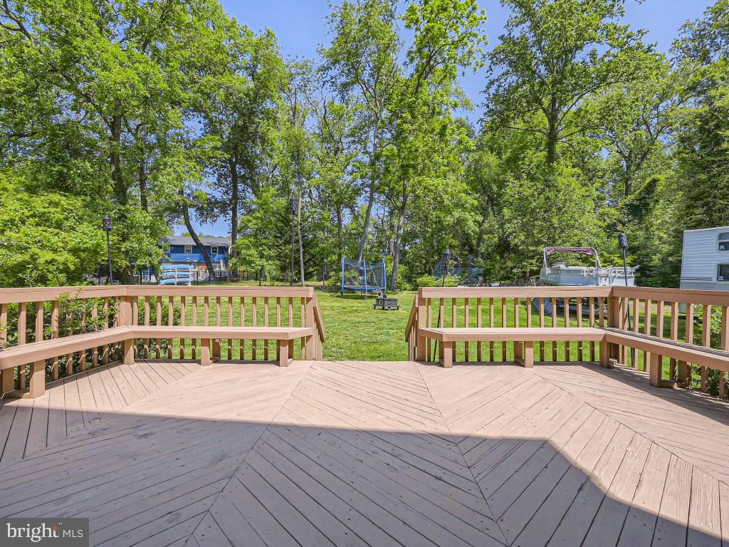 466 Edgewater Road Pasadena, MD 21122 - Photo 29 of 32 Deck is Perfect for Gatherings Large and Small