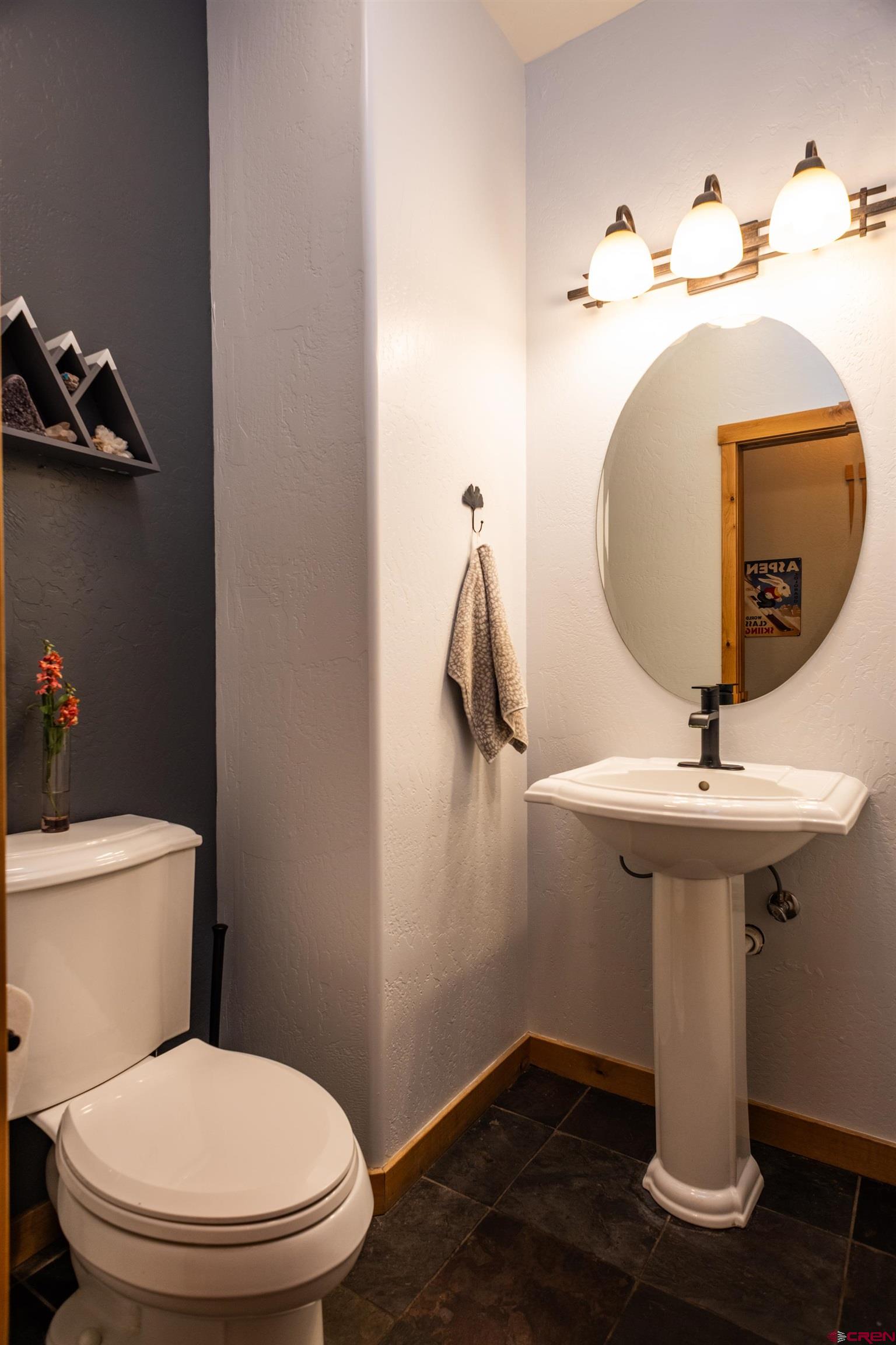 15 Edgemont Way Durango, CO 81301 - Photo 27 of 35 a bathroom with a sink and mirror