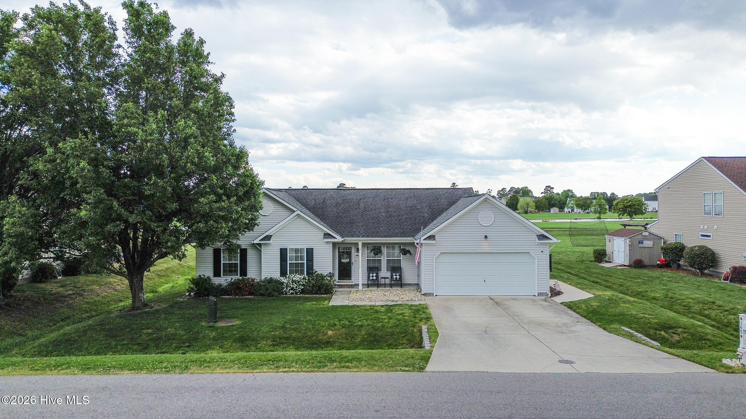 165 Green View Road Moyock, NC 27958 - Photo 46 of 60 Front Exterior Drone