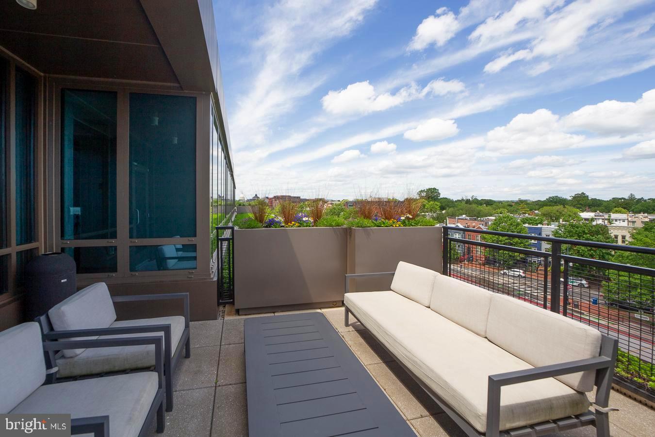 1111 Pennsylvania Ave. Southeast, Unit 409 Washington, DC 20003 - Photo 22 of 26 a view of a terrace with couches