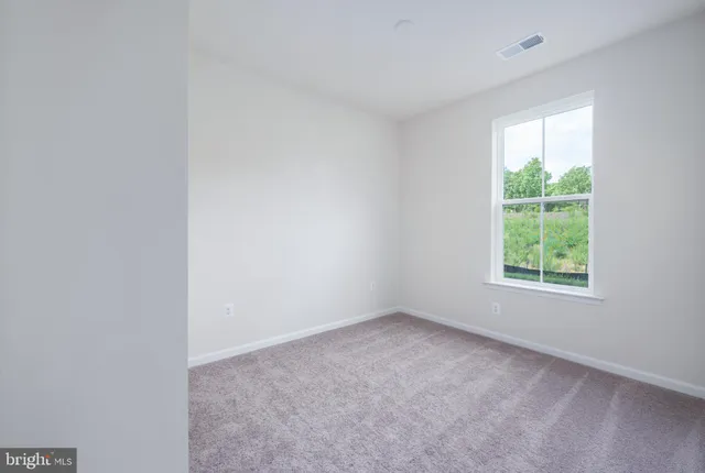 a view of a window in a room