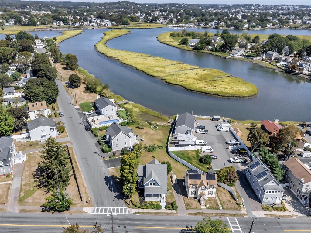 24 Ballard Street Saugus, MA 01906 - Photo 38 of 38 an aerial view of residential houses with outdoor space