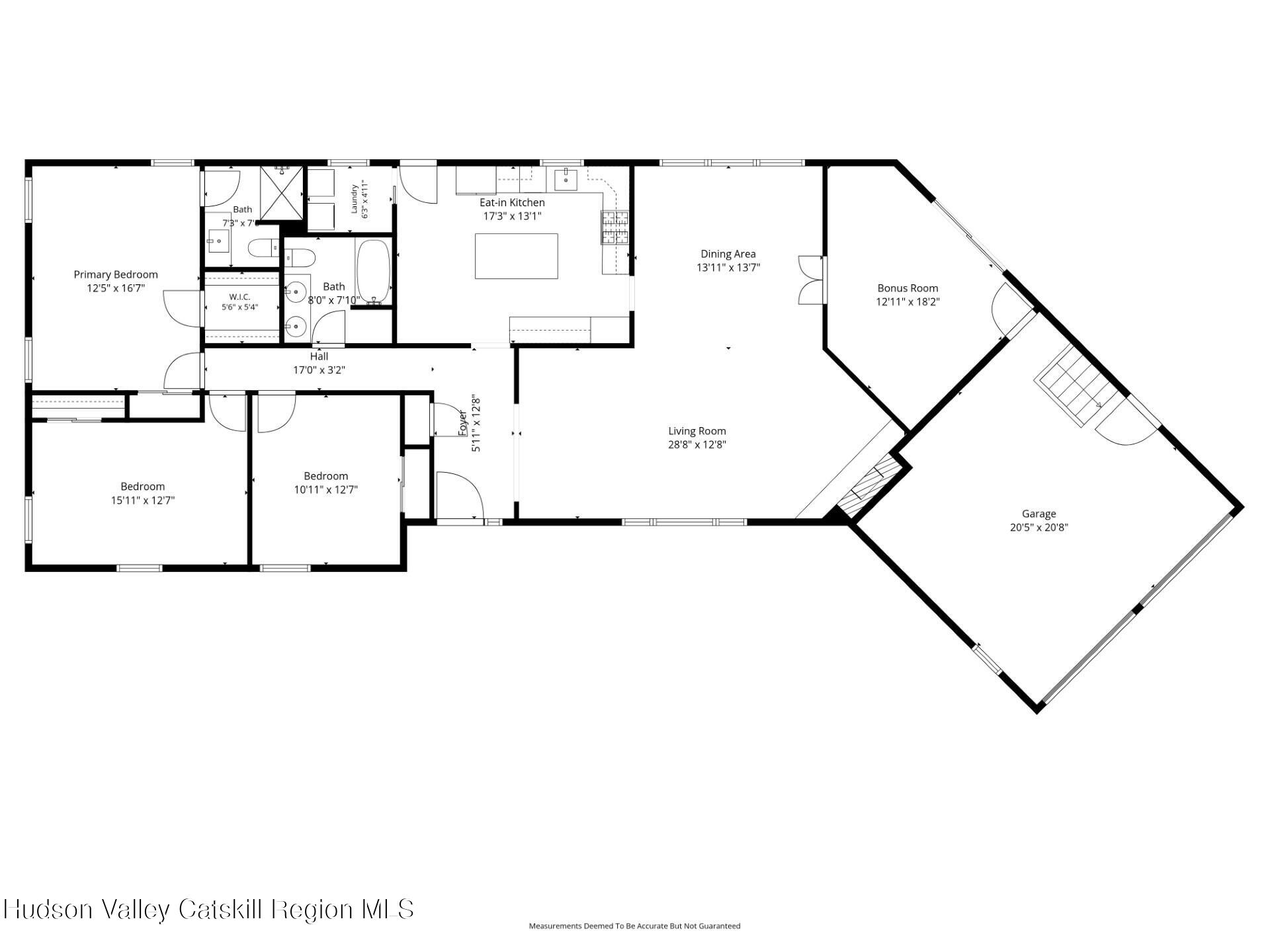 984 Blue Mountain Road Saugerties, NY 12477 - Photo 24 of 24 a picture of a floor plan