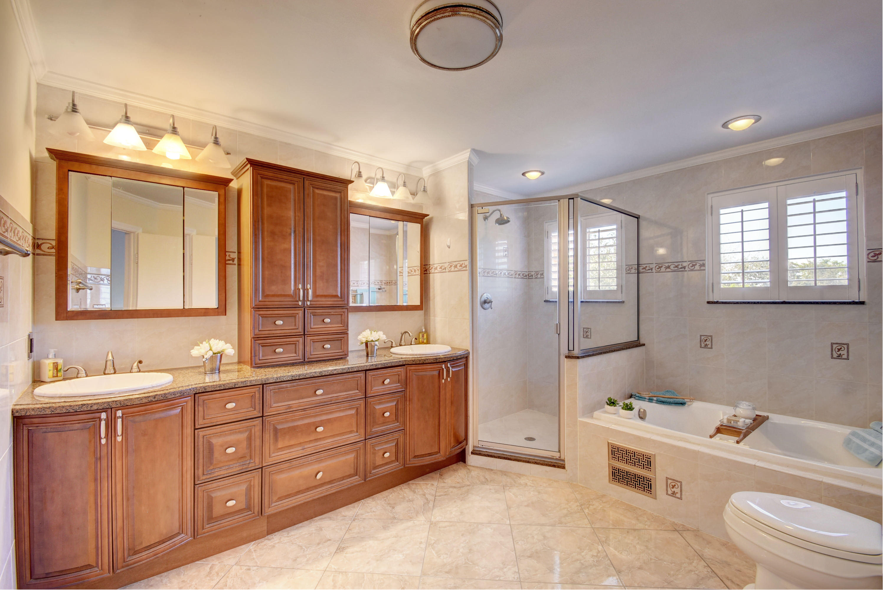 6814 Via Regina Boca Raton, FL 33433 - Photo 19 of 42 Master Bath Suite