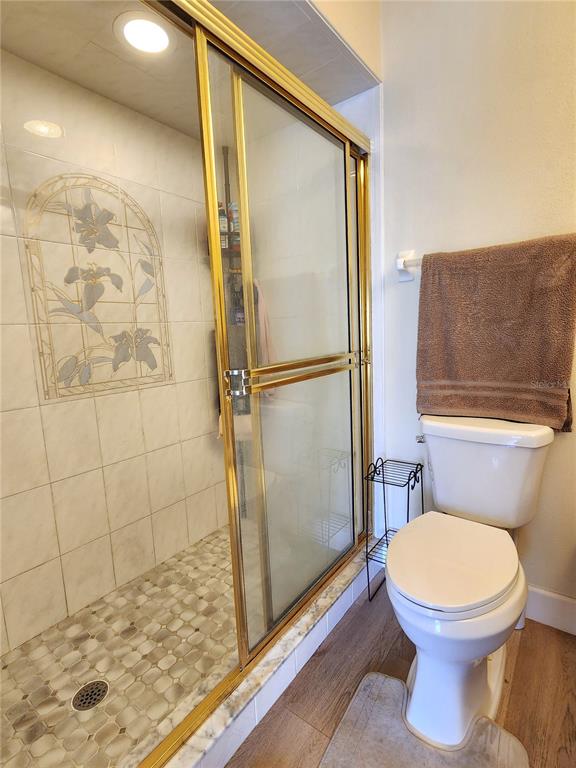 1701 Southeast 24th Road, Unit 1601 Ocala, FL 34471 - Photo 15 of 30 a bathroom with a toilet and a shower