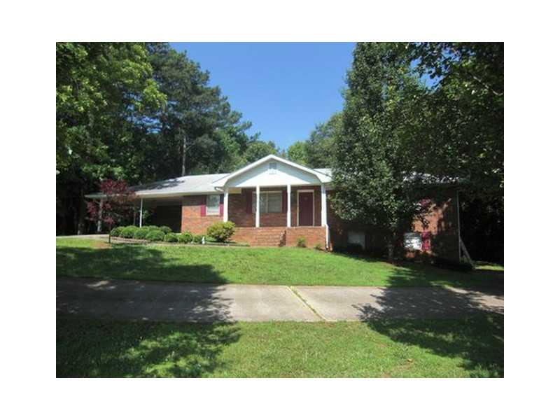 Exterior Front. FABULOUS 4-SIDED BRICK RANCH ON A LEVEL 1 ACRE LOT
