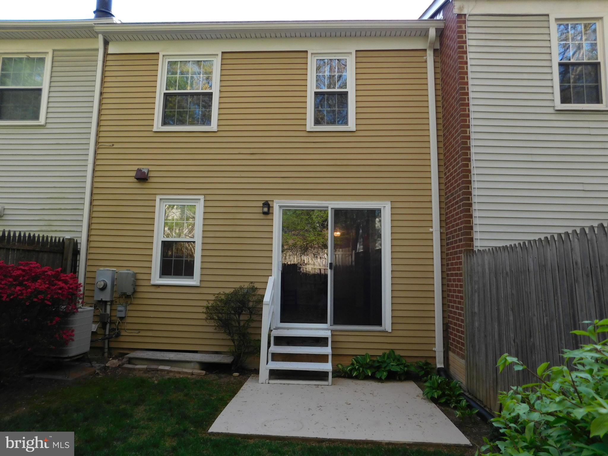 8565 Tyrolean Way Springfield, VA 22153 - Photo 18 of 19 Fenced In Rear w/ patio