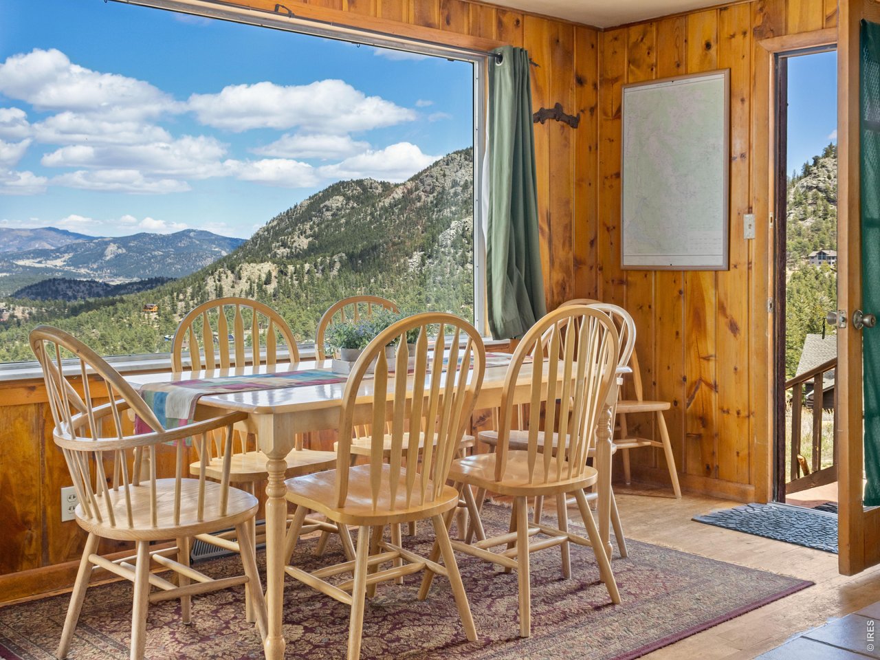 1251 Giant Track Road Estes Park, CO 80517 - Photo 19 of 29 Dining with a view