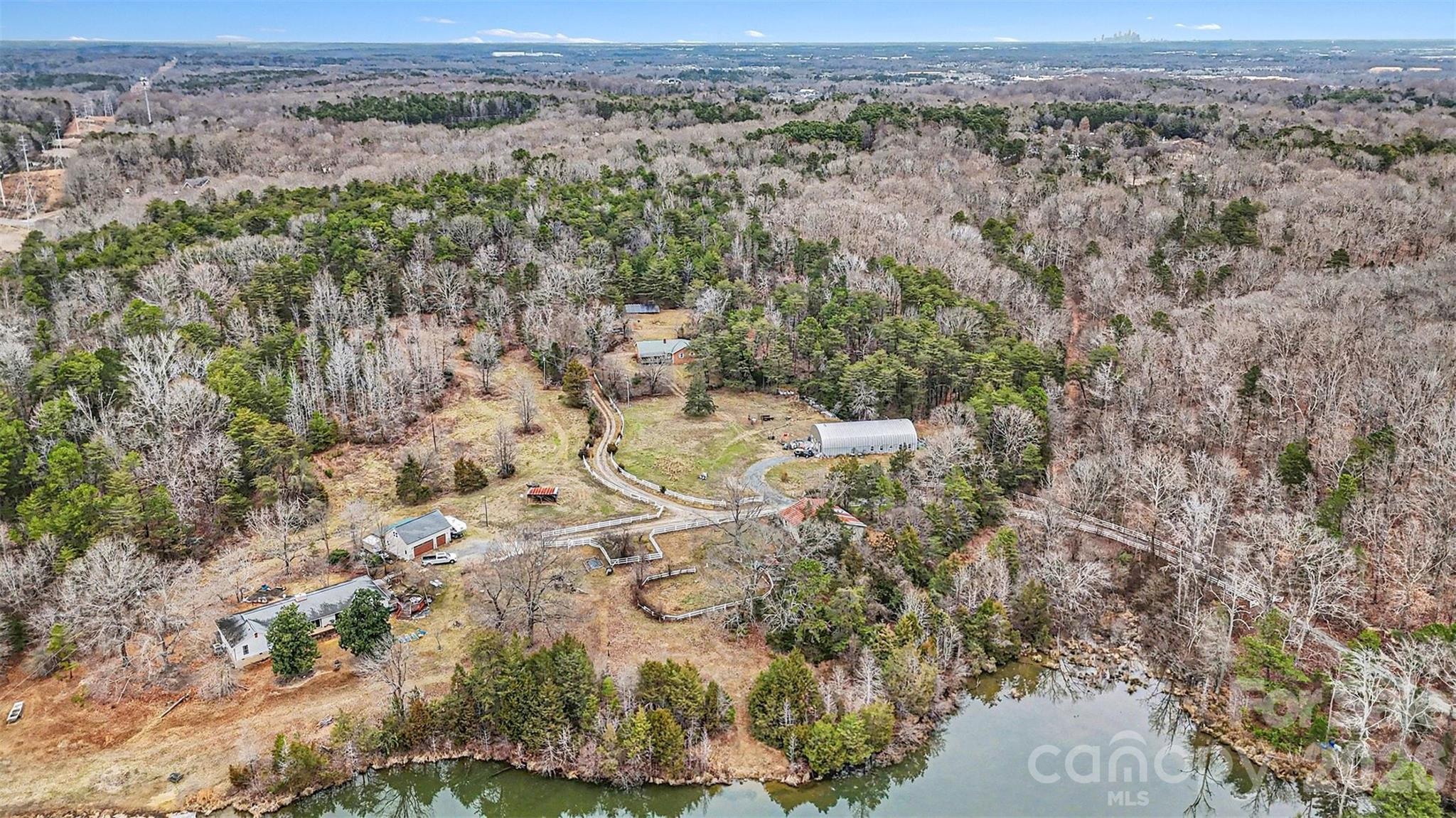 16421 Shallow Pond Road Charlotte, NC 28278 - Photo 24 of 24 an aerial view of forest