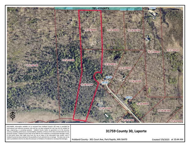 $375,000 | 31759 County 30, Laporte, MN 56461