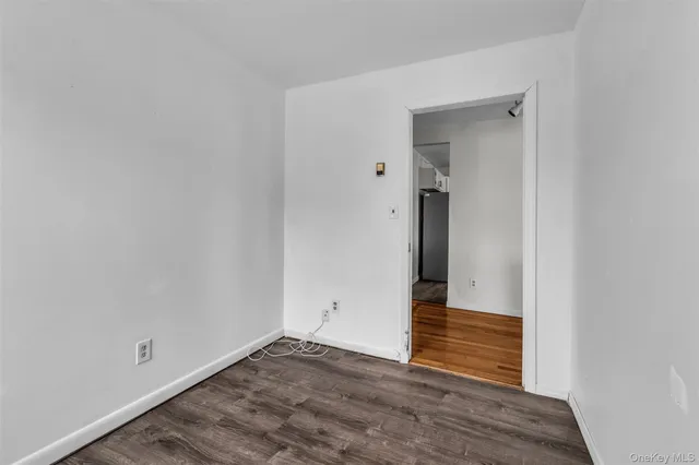 wooden floor in an empty room