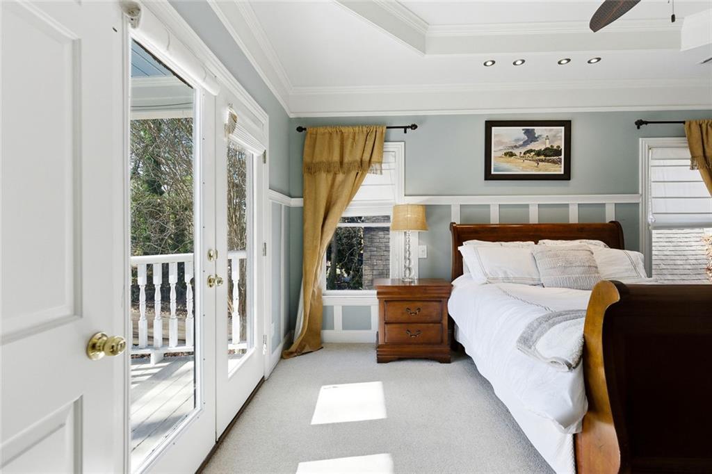 80 Fowler Avenue Roswell, GA 30075 - Photo 32 of 74 a bed room with a bed and a large window