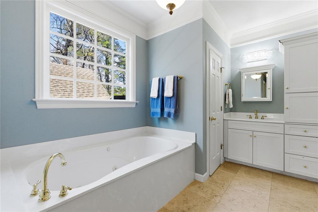 80 Fowler Avenue Roswell, GA 30075 - Photo 37 of 74 a spacious bathroom with sink shower and bathtub