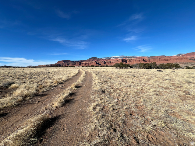 123 Teasdale Powerline Road Torrey, UT 84773 - Photo 11 of 62 Mountain view with rural landscape