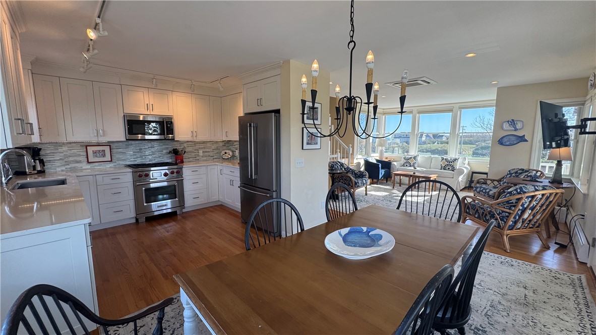 1720 Corn Neck Road Block Island, RI 02807 - Photo 7 of 28 Living/Dining/Kitchen