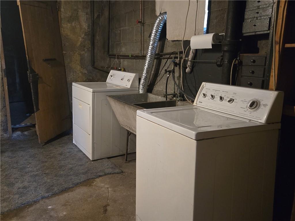 1490 Island Avenue McKees Rocks, PA 15136 - Photo 26 of 30 a utility room with dryer and washer